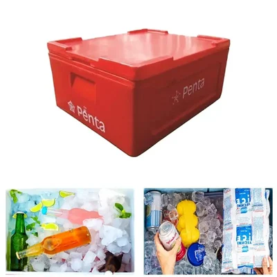 Penta PPT-IB-22 Insulated 22 Litre Ice Box, 40 to 48 hrs Insulation Supportfor Picnic & Outdoor